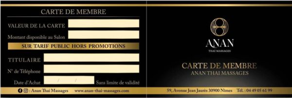Carte BACK ELITE